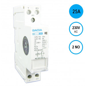GACIA CT6/HC Installatierelais 25A 2NO 230V