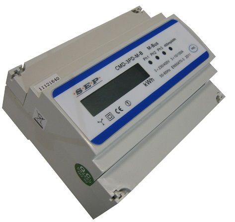 kWh meter 3fase 100A direct puls
